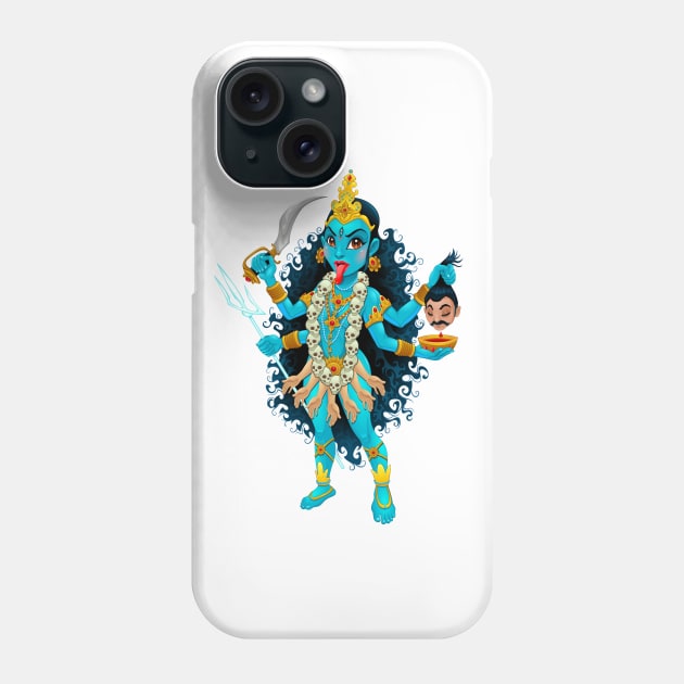 Kali goddess Phone Case by ddraw