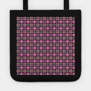 Pack a Punch Pink Tartan Tote