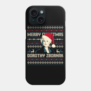 Dorothy Zbornak Merry Christmas Phone Case