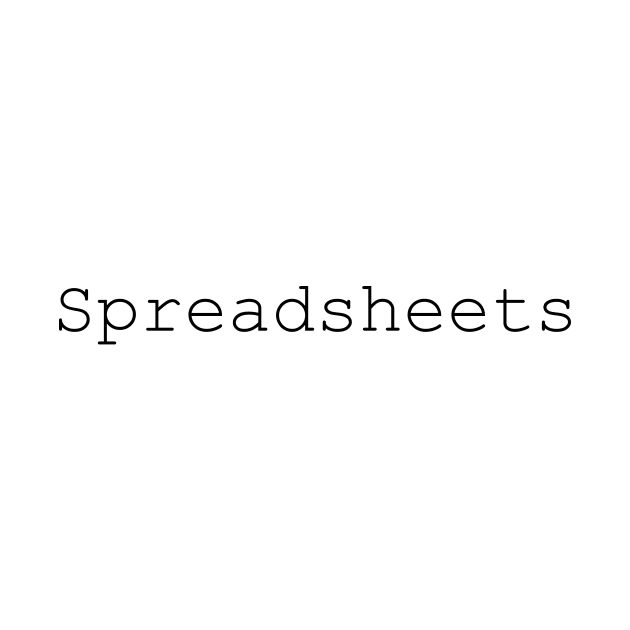 Spreadsheets by Bang Interrobang