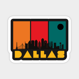 Vintage Dallas Souvenir Magnet