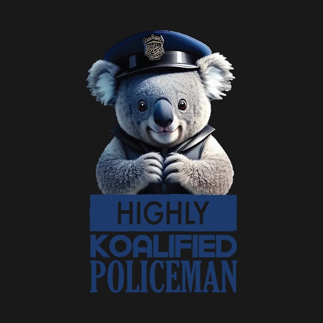 Just a Highly Koalified Policeman Koala by Dmytro