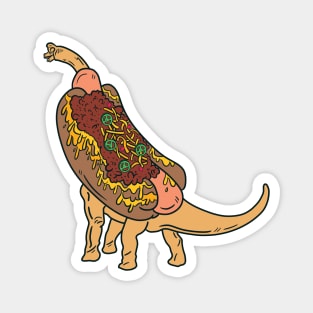 Brat-osaurus Magnet