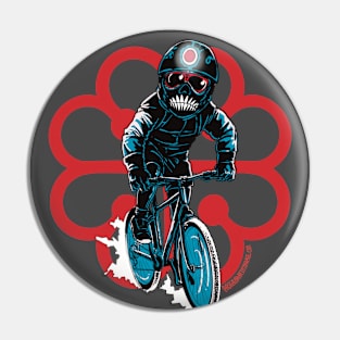 montreal winter bike Pin