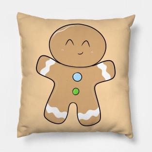 Gingerbread Man Pillow