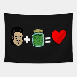 Eugene + pickles = Love Tapestry