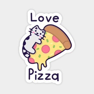 Pizza cat Magnet