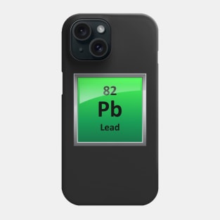 Lead Periodic Table Element Symbol Phone Case