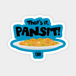 That's It Pansit! Tikim 2019 Fun Run T-Shirt Magnet