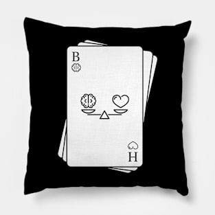 Balance your heart and mind to win Pillow