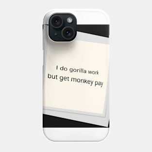 I'm Broke and disgusted Phone Case