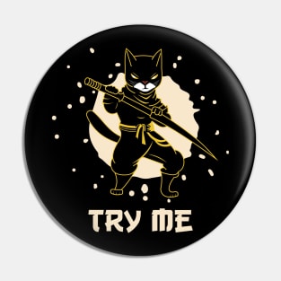 NINJA CAT Pin