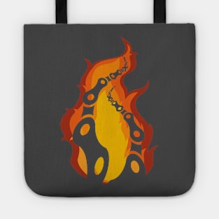 On Fire Mood Tshirt Tote