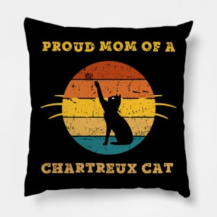 chartreux cat chartreuse mom Pillow