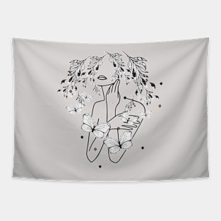 Spring Shower Tapestry