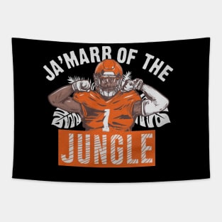 Ja'marr Chase Of The Jungle Tapestry