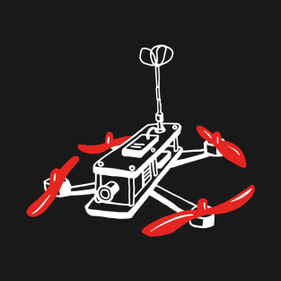 FPV Freedom, QuadCopter Simple T-Shirt