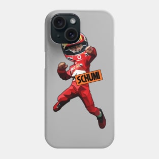 Michael Schumacher Pop art. Phone Case