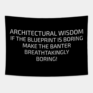 Architectural Wisdom Tapestry