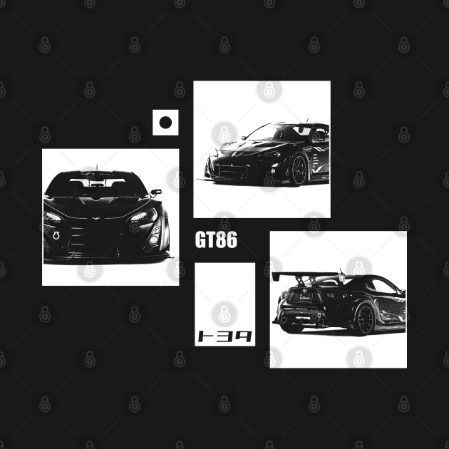 TOYOTA GT86 Black 'N White Archive (Black Version) by Cero