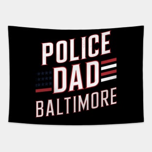 Police Dad Baltimore Tapestry