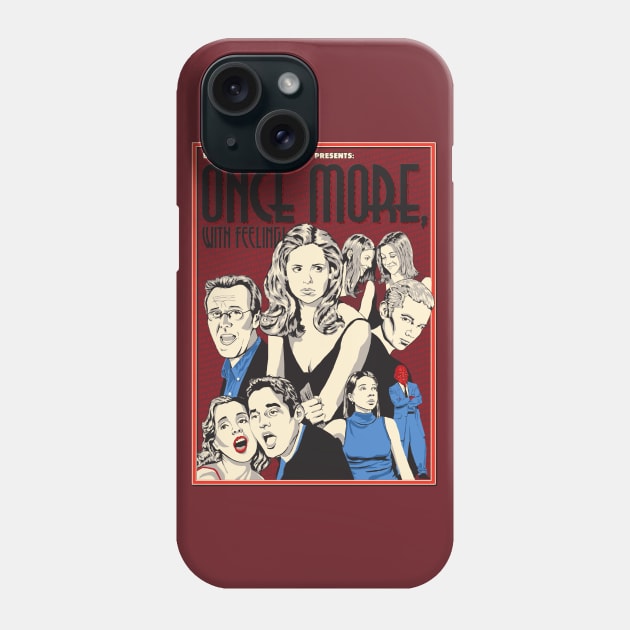 Once More, With Feeling Phone Case by MegamiNYC