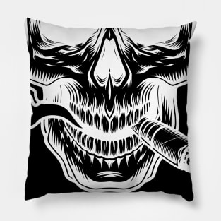 Skull Face Pillow