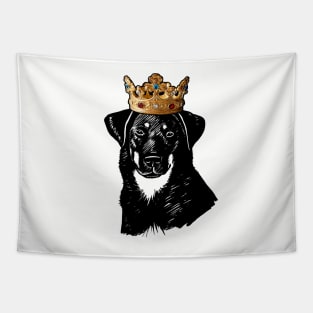 Beauceron Dog King Queen Wearing Crown Tapestry