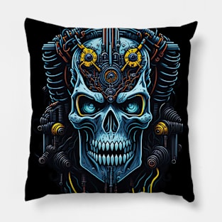 Cyborg Heads Pillow