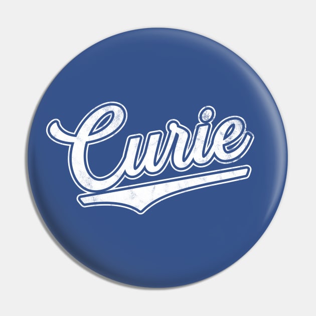 TEAM Curie - Marie Curie Hero Women Science Pin by thedesigngarden