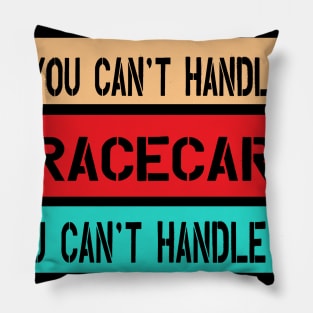 drag racing Pillow