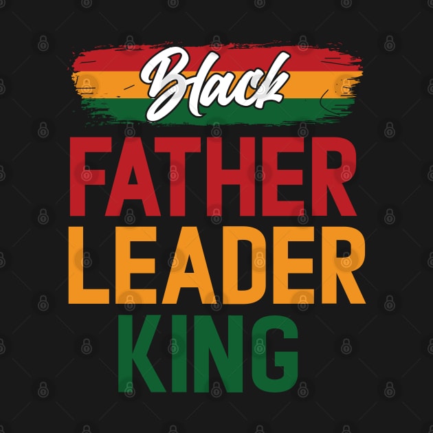 Black Father Leader King Pan African Colors by UrbanLifeApparel