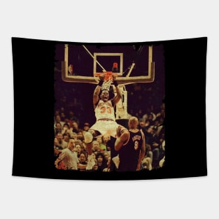 A Patrick Ewing Reverse Tapestry