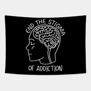 End The Stigma of Addiction Recovery Tapestry