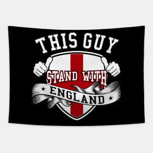 STAND WITH ENGLAND | ENGLAND SUPPORTERS STYLE Tapestry