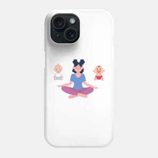 Cool Mom Floating Babies Phone Case