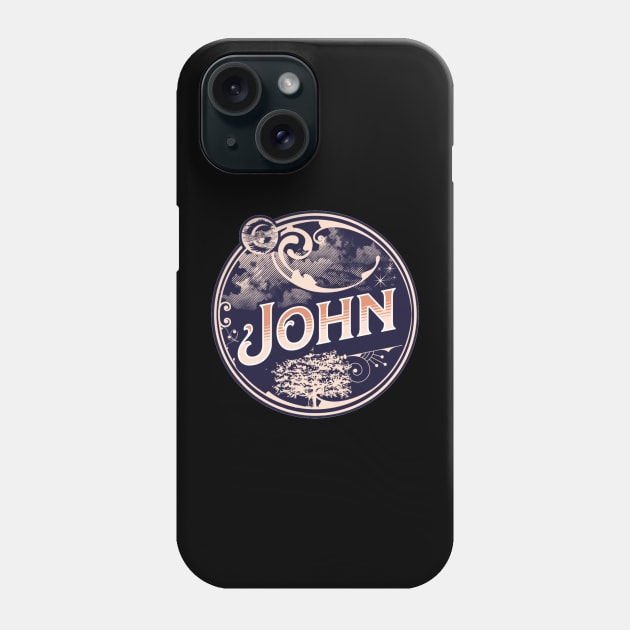 John Name Tshirt Phone Case by Renata's
