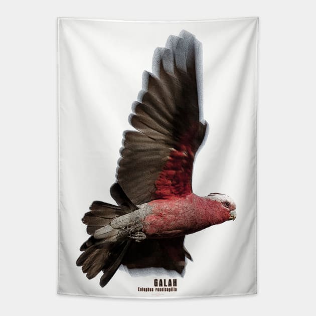 Galah_01C Tapestry by seadogprints