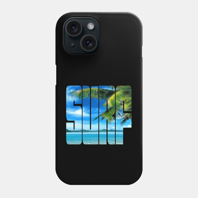SURF Phone Case by Glenn Landas Digital Art