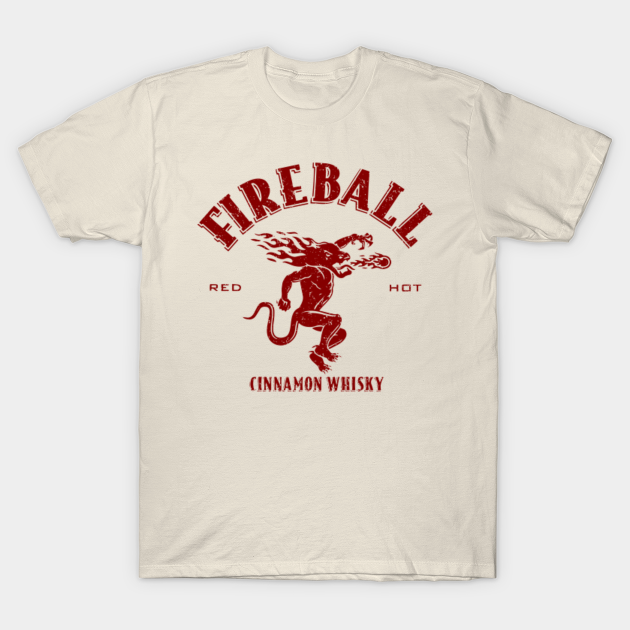 Vintage Fireball - Whiskey - T-Shirt