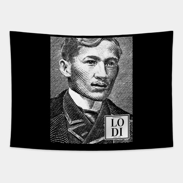 Jose Rizal, Pambansang Lodi/Idol of the Philippines ver 2.0 Tapestry by ARTNOVA