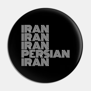 Iran - Persian (iran) design Pin