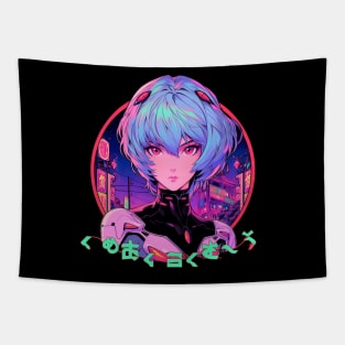 rei neon Tapestry