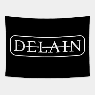 Delain White Tapestry