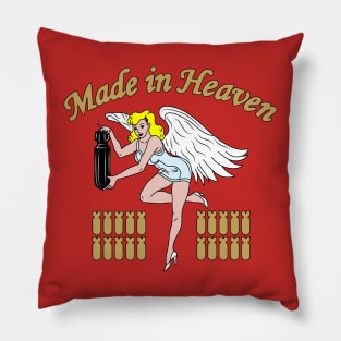 M.in H. jacket logo Pillow