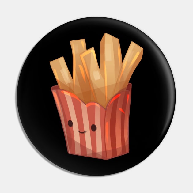 Cute Crispy Fries Pin by Claire Lin