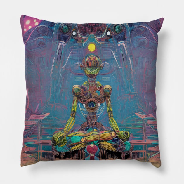 DMT Realm Pillow by Trip Tank