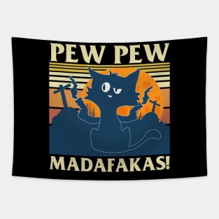 Pew Pew Madafakas Tapestry