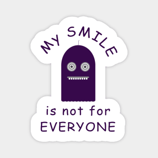 Spooksmoke the Moody Ghost Smile Magnet