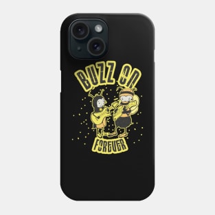 Buzz On Forever! Rock'n'Roll Design with Bee Boy and Ant Boy Phone Case